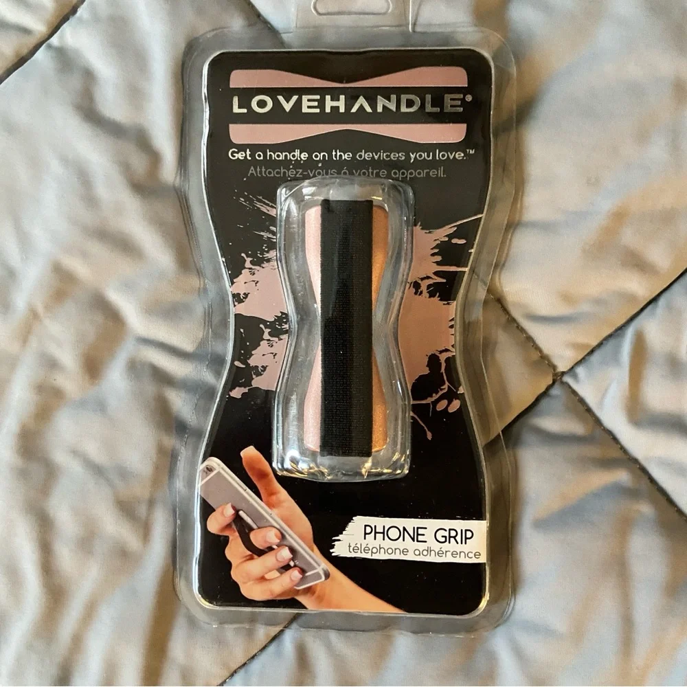 💝5/$20 Black and Pink Phone Grip